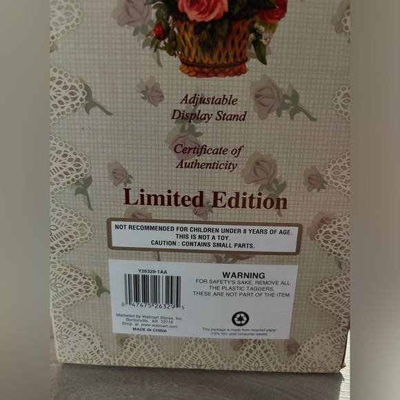 Collectors Choice Porcelain Doll (In Box never opened) - Picture 3 of 5